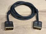 SCART Profigold High performance 2 Meter 24 Karaat Goud, Audio, Tv en Foto, Audiokabels en Televisiekabels, Ophalen of Verzenden