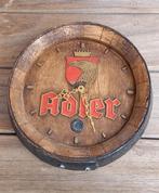 Panneau publicitaire pour la bière Adler avec horloge, Collections, Marques de bière, Comme neuf, Enlèvement ou Envoi