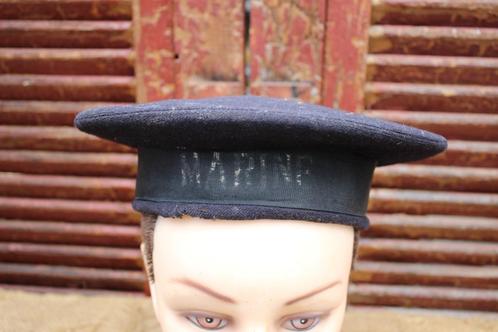 Originele WW2 Britse Matrozenpet., Verzamelen, Militaria | Tweede Wereldoorlog, Marine, Helm of Baret, Ophalen of Verzenden