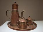 Antieke koperen koffieset, Antiek en Kunst, Ophalen