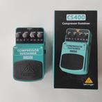Behringer CS400 Compressor sustainer, Enlèvement ou Envoi, Comme neuf, Distortion, Overdrive ou Fuzz