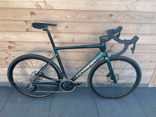 Olympia Leader racefiets 55.5cm, Fietsen en Brommers, Fietsen | Racefietsen, Gebruikt, Carbon, Ophalen