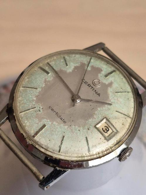 Mooie Vintage Certina 5302 197 uurwerk 1960., Handtassen en Accessoires, Horloges | Heren, Ophalen