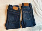 2x jeans broek maat 32, Zara, Gedragen, Blauw, Ophalen of Verzenden