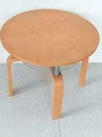 💠À voir Design table ronde de salon verre, inox et bois