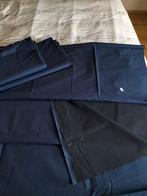 2 donker blauwe lappen stof, Hobby en Vrije tijd, Ophalen of Verzenden, Nieuw, Blauw