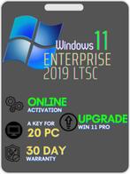 Windows 11 Entreprise (20 PC) (2019) (LTSC), Informatique & Logiciels, Systèmes d'exploitation, Enlèvement ou Envoi, Neuf, Windows
