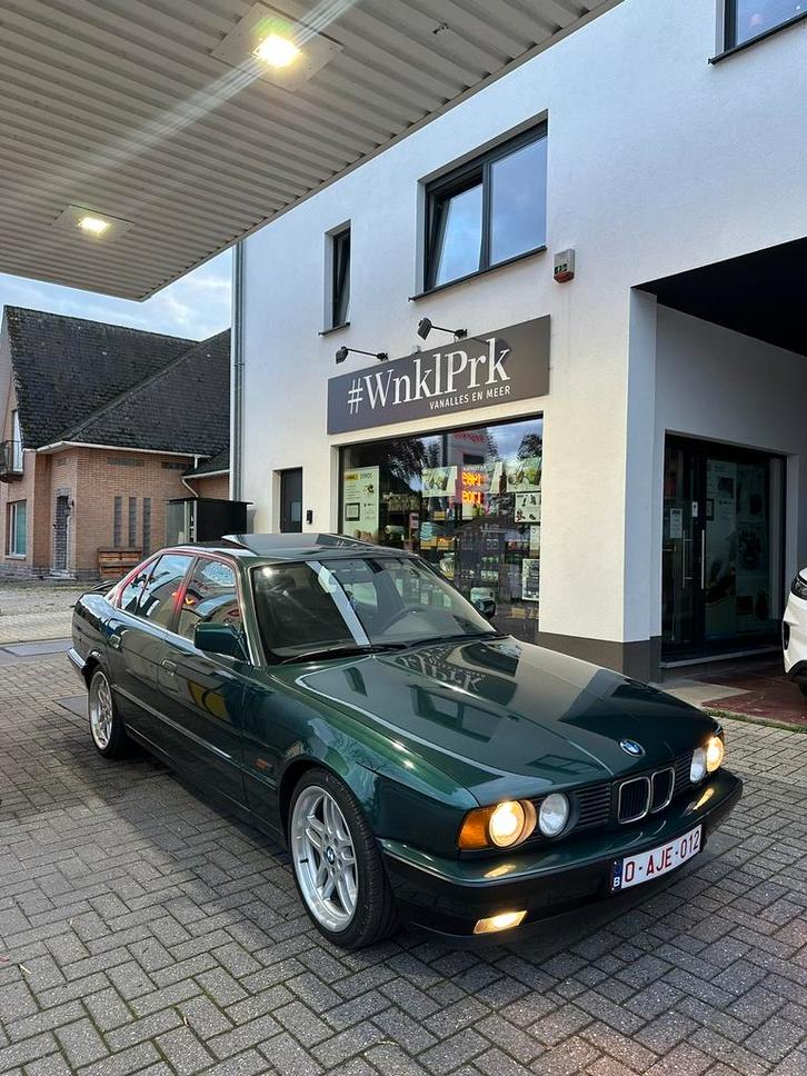 Bmw 520i, Auto's, BMW, Particulier, Benzine, Handgeschakeld, Groen, Ophalen