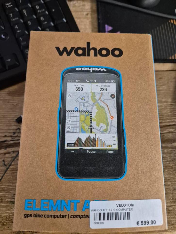 Nieuwe Wahoo element Ace, Fietsen en Brommers, Fietsaccessoires | Fietscomputers, GPS, Ophalen of Verzenden