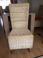 zes stoelen Koloniale stijl € 100 totaal voor alle zes, Huis en Inrichting, Ophalen, Gebruikt, Overige kleuren, Koloniaal