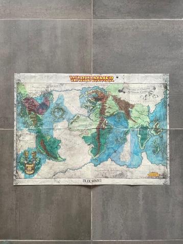 Carte du monde de Warhammer en français de Games Workshop beschikbaar voor biedingen