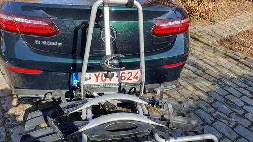 Fietsdrager trekhaak , kantelbaar, Thule, Auto diversen, Fietsendragers, Zo goed als nieuw, Trekhaakdrager, 2 fietsen, Brede banden