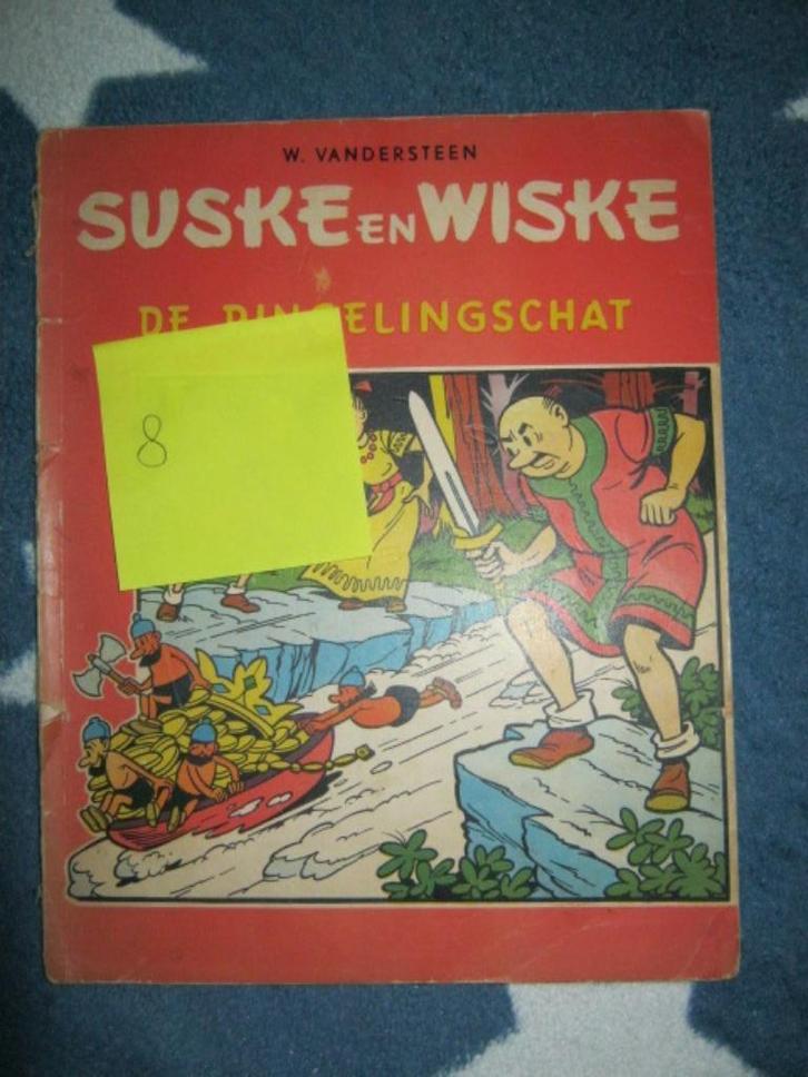 oude suske en wiske strips, Boeken, Stripverhalen, Gelezen, Meerdere stripboeken, Ophalen of Verzenden