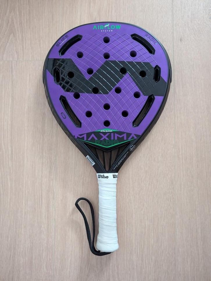 Raquette Padel Varlion Maxima Prisma, Sports & Fitness, Padel, Comme neuf, Raquette de padel, Enlèvement ou Envoi