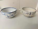 2 grote tassen Villeroy &Boch Dresden Copenhague, Antiek en Kunst, Ophalen of Verzenden
