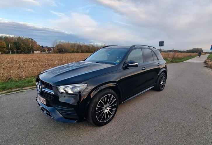 Mercedes-Benz GLE350de- 2022 - AMG line full Pack!, Auto's, Mercedes-Benz, Bedrijf, GLE, 360° camera, 4x4, ABS, Achteruitrijcamera