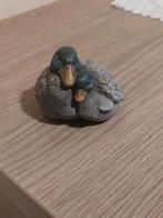 Decoratief beeldje : Mama eend houdt haar kleintje warm, Verzenden, Zo goed als nieuw, Dier