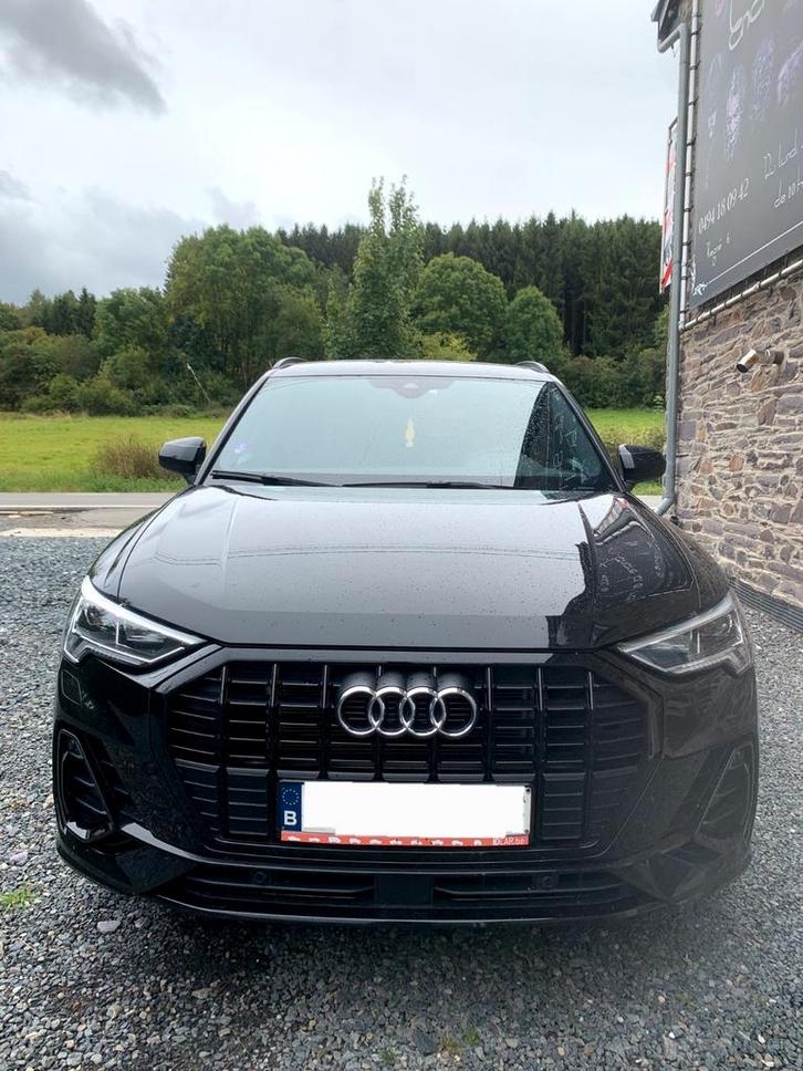 Audi Q3 Sline, Auto's, Audi, Particulier, Q3, Euro 6, Zwart, Zwart, Ophalen