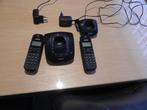 vaste telefoon, Telecommunicatie, Vaste telefoons | Handsets en Draadloos, Ophalen, Gebruikt, 2 handsets
