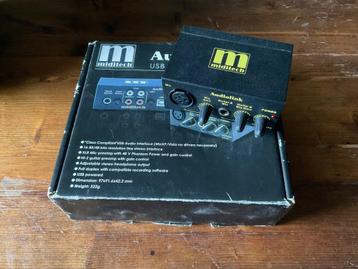 Interface audio 2x2 Miditech disponible aux enchères