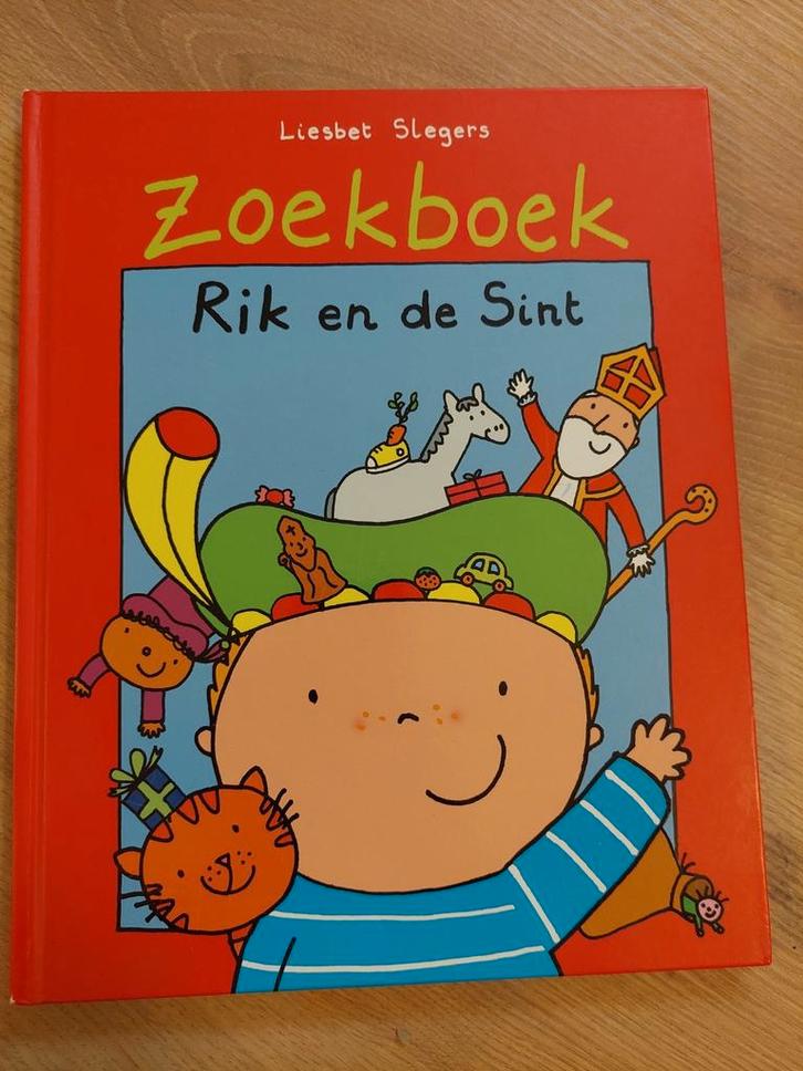 Liesbet Slegers - Rik en de Sint, Boeken, Kinderboeken | Jeugd | onder 10 jaar, Zo goed als nieuw, Ophalen of Verzenden