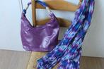 9€ Sac à main avec foulard assorti, Bijoux, Sacs & Beauté, Sacs | Sacs Femme, Sac à main, Utilisé, Enlèvement ou Envoi, Violet