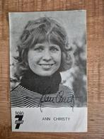 Mooie gehandtekende fotokaart beginperiode van Ann Christy, Enlèvement ou Envoi, Comme neuf