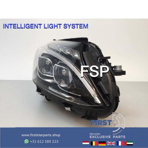W205 ILS LED Koplamp RECHTS Mercedes C Klasse 2014-2019 ORIG, Auto-onderdelen, Verlichting, Mercedes-Benz, Gebruikt, Ophalen of Verzenden