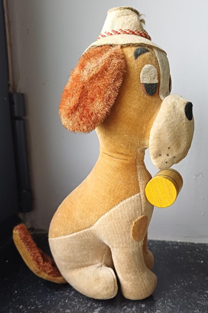 Hondje, sint-bernard, oud speelgoed 19 cm Jaren 60 Japan8, Antiek en Kunst, Antiek | Speelgoed, Ophalen of Verzenden