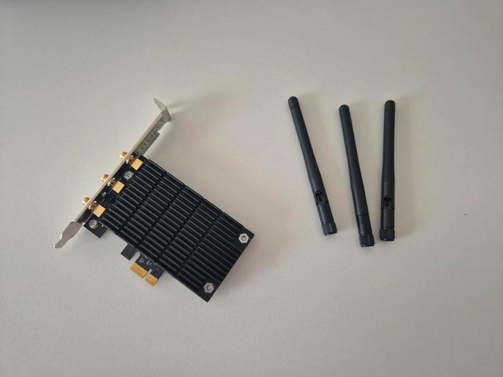 PCIE Netwerkkaart TP Link Archer T9E, Computers en Software, Netwerkkaarten, Zo goed als nieuw, Ophalen of Verzenden