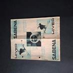 SABENA TIMETABLE 1936/37, Verzamelen, Sabenasouvenirs, Ophalen of Verzenden, Gebruikt
