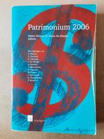 Pintens - Patrimonium 2006, Boeken, Economie, Management en Marketing, Gelezen, Ophalen of Verzenden, Pintens; Du Mongh