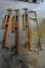 Garde corps de chantier, Ophalen, Gebruikt, Opvouwbaar of Inschuifbaar, Minder dan 2 meter
