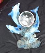 dolfijn met kristal bal, Enlèvement, Utilisé, Statue ou Figurine
