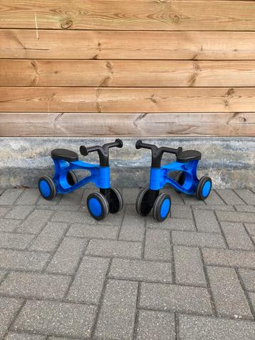2x Blauwe Loopfiets beschikbaar voor biedingen