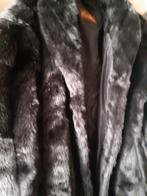 PROMO 1 manteau de fourrure noir habillé bien chaud 60€, Noir, Taille 46/48 (XL) ou plus grande, Enlèvement, Neuf