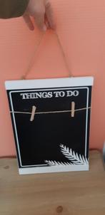 tableau noir / tableau mémo en bois, Maison & Meubles, Enlèvement ou Envoi, Neuf, Tableau noir