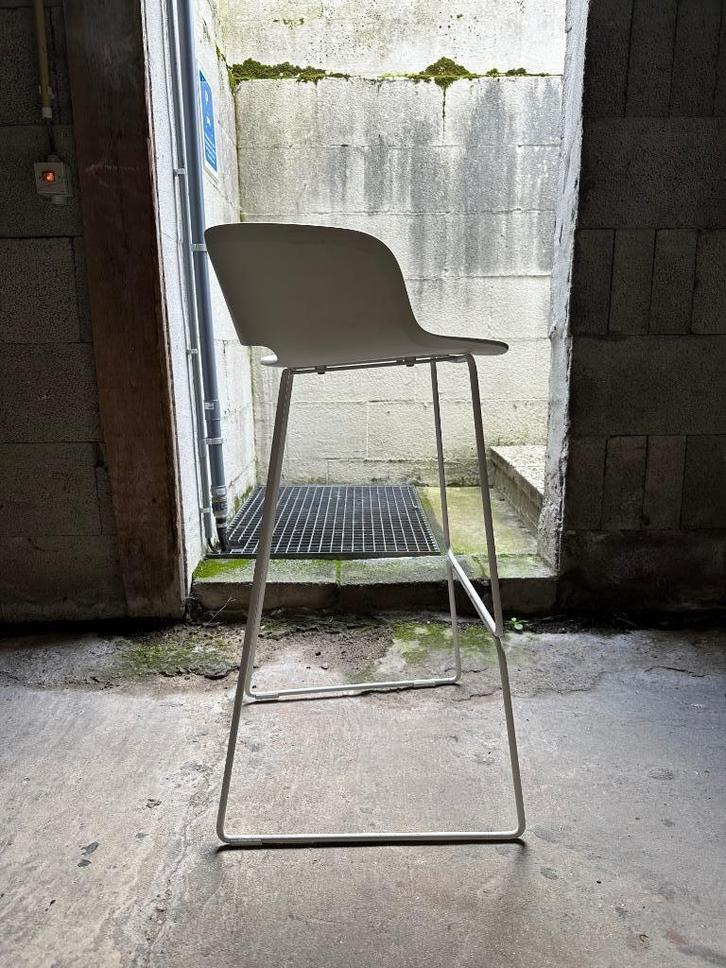 Stoel lounge wit, Huis en Inrichting, Stoelen, Gebruikt, Wit, Ophalen of Verzenden