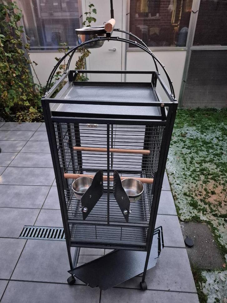 vogelkooi, Dieren en Toebehoren, Vogels | Hokken en Kooien, Zo goed als nieuw, Vogelkooi, Metaal, Ophalen