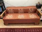 divan zetel dubbel slaapbed vintage, 150 à 200 cm, Deux personnes, Bois, Vintage