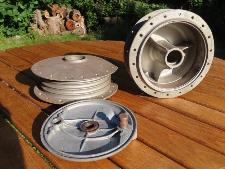 DKW RT 200 RT 250 wielnaven, Motoren, Onderdelen | Oldtimers, Gebruikt, Ophalen of Verzenden