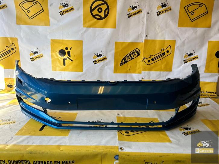 Volkswagen Touran Voorbumper 5TA807221AL KlS 6xPDC, Auto-onderdelen, Carrosserie, Bumper, Volkswagen, Voor, Gebruikt