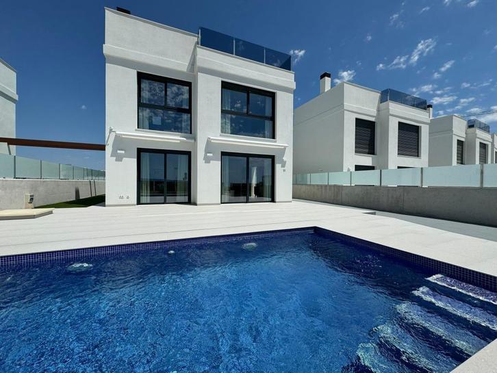 Moderne villa met zeezicht in Alicante — 3 slaapkamers, zwem, Immo, Buitenland, Spanje, Overige soorten, Stad
