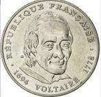 France 5 francs 1994 Voltaire commémorative, Enlèvement ou Envoi, France, Monnaie en vrac