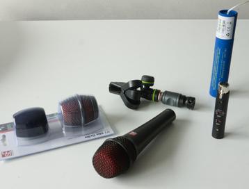 sE Electr. V7 Black dynam. mic + TNT Black, extra kap, en... beschikbaar voor biedingen