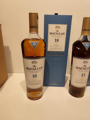 Macallan Triple cask 18 years  beschikbaar voor biedingen