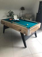 Top table  magiq wood 6,5 ft, Sport en Fitness, Ophalen, Zo goed als nieuw, Pooltafel