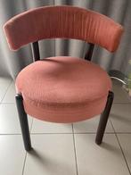 Zeteltje in oud rose fluweel, Huis en Inrichting, Fauteuils, Ophalen, Gebruikt