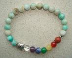 Collier en perles semi-précieuses mélangées de 6 mm., Autres couleurs, Envoi, Élastique, Avec pierre précieuse