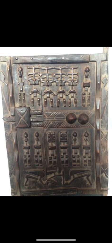 **Dogon Gate — Zolder in Mil, Mali, Antiek en Kunst, Kunst | Niet-Westerse kunst, Ophalen of Verzenden